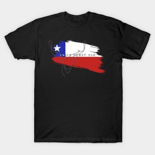 Minimalist Rugby #015 Part 3 - Chile Rugby Fan T-Shirt